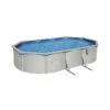 Piscine Hors Sol Hydrium Ovale Grise Bestway 5,00 X 3,60 X 1,20m