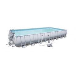 Piscine Tubulaire Rectangulaire Bestway Power Steel 9,56x 4,88x ↕1,32m